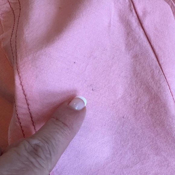 We the Free | HAPPY HOUR SOLID POPLIN TOP - Color Strawberry Cream - Picture 7 of 7